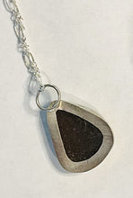 Load image into Gallery viewer, Brown Sea Glass Pendant (small size sea glass)